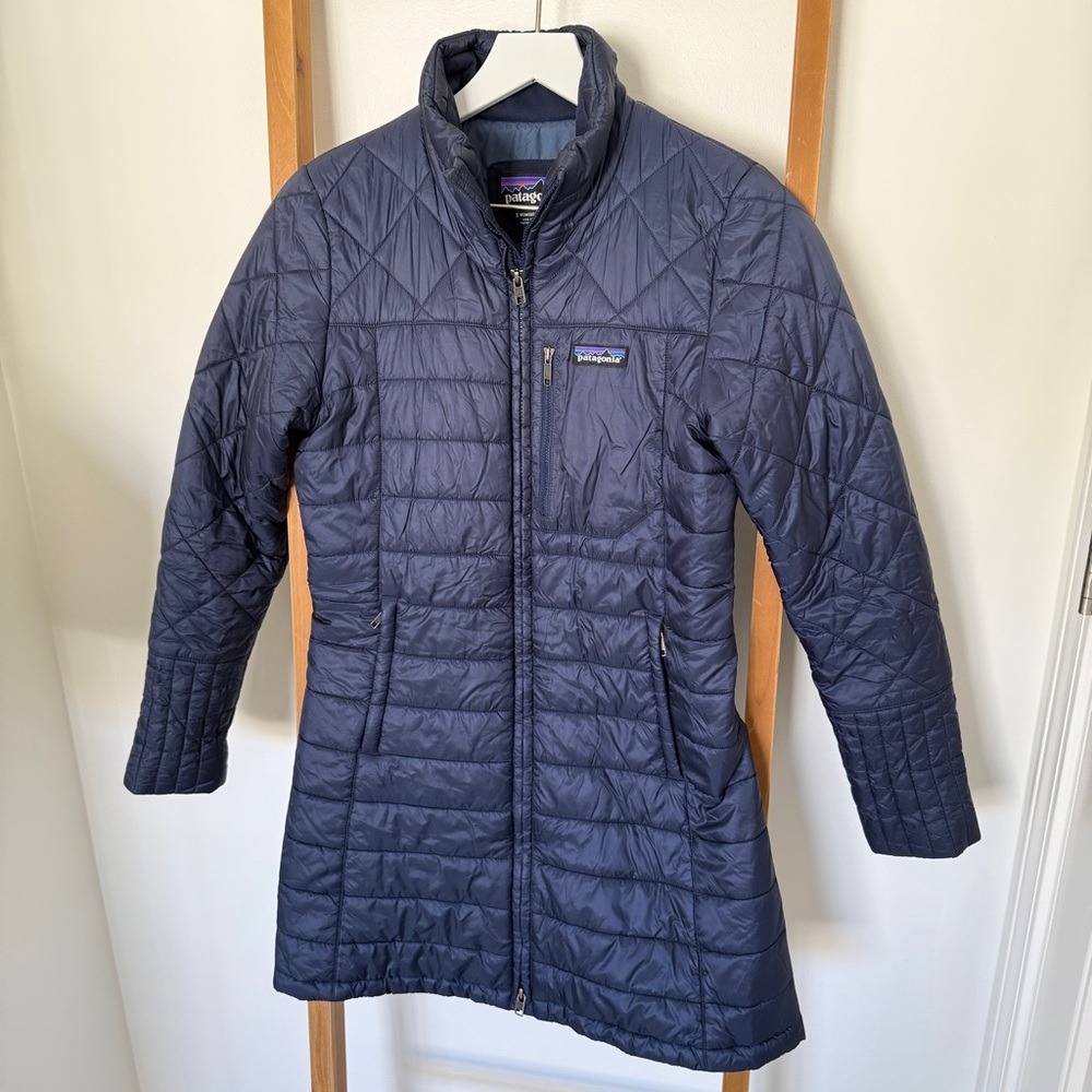 Patagonia Radalie Insulated Parka Puffer Jacket Navy Size Small